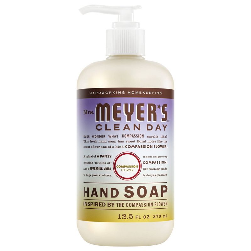 Mrs. Meyer's Clean Day Hand Soap - Compassion Flower - 12.5 fl oz