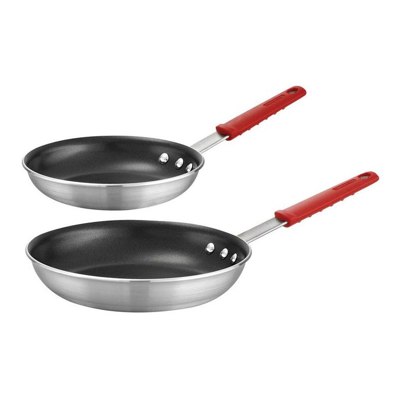 Tramontina Aluminum Fry Pan 8 & 10 in. Silver