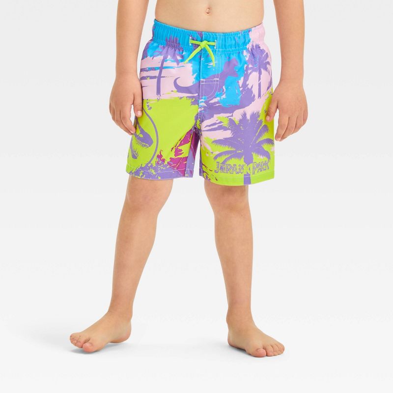 Baby Boys' Jurassic Park Swim Shorts - 12M