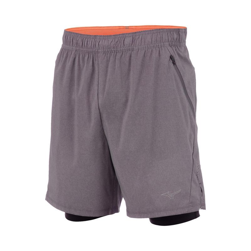 Mizuno Men's Alpha Eco 7" 2-n-1 Short