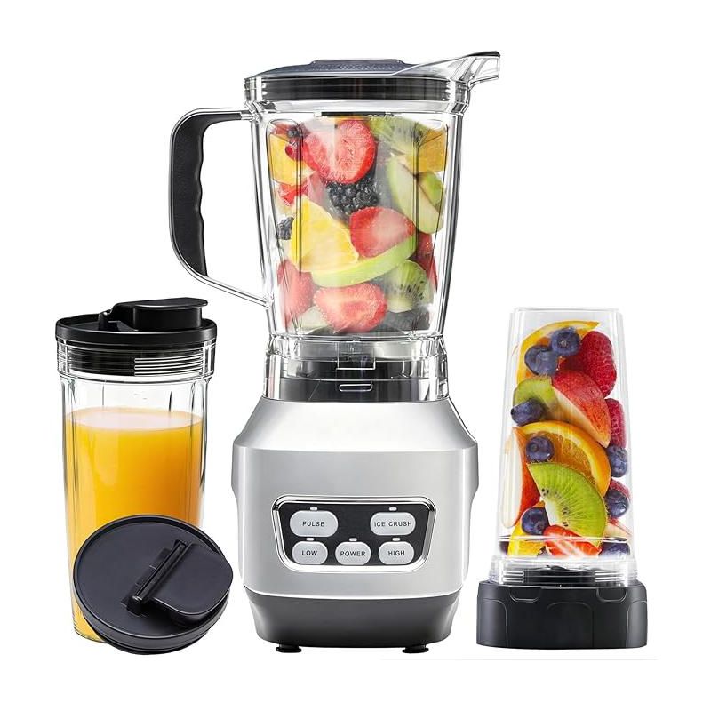 ELJGET countertop blender 1.5L, multi-functional cooking + portable, milkshake machine