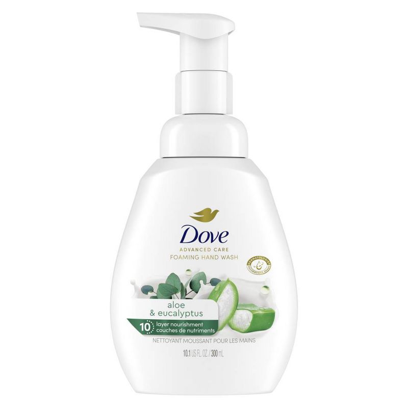 Dove Beauty Nourishing Foaming Hand Wash Soap - Aloe & Eucalyptus - 10.1 fl oz