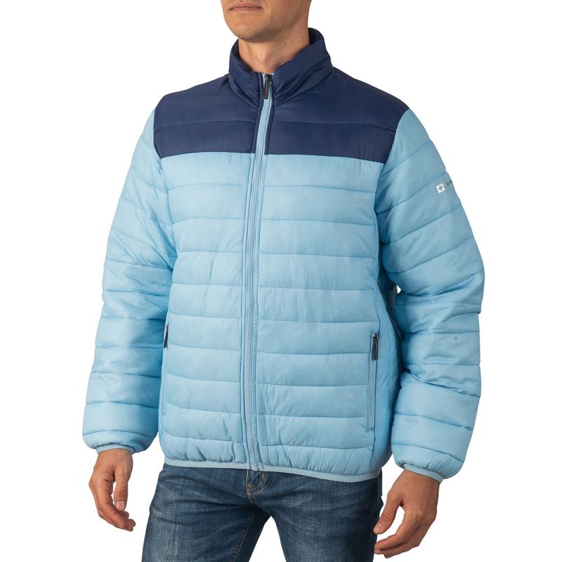 Alpine Swiss Niko Men’s Puffer Jacket | Warm Down Alternative Insulated Coat | Packable, Water-Resistant & Windproof Winter Outerwear with Zipper