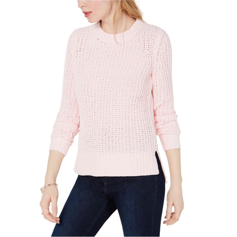 maison Jules Womens Chenille Pullover Sweater, ltpaspink, XX-Small