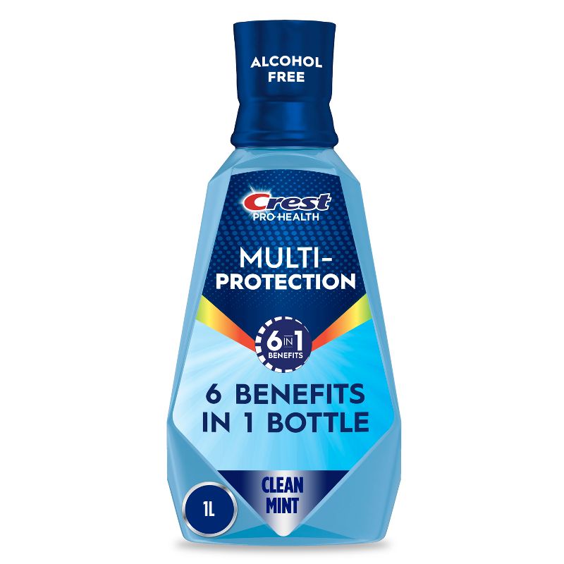 Crest Pro-Health Advanced Multi-Protection Alcohol Free Mouthwash - Fresh Mint - 33.8 fl oz