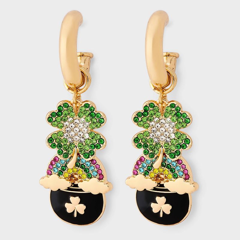 SUGARFIX by BaubleBar Rainbow's End Statement Earrings