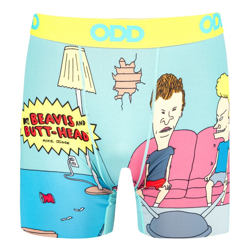 Odd Sox, Beavis & Butthead, Novelty Boxer Briefs For Men, Medium