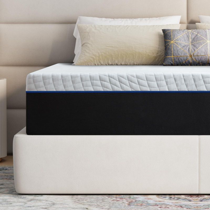 Wuleitex 14" Queen Medium Memory Foam Mattress, Quiet and Non-Disturbing for a Comfortable Night's Sleep