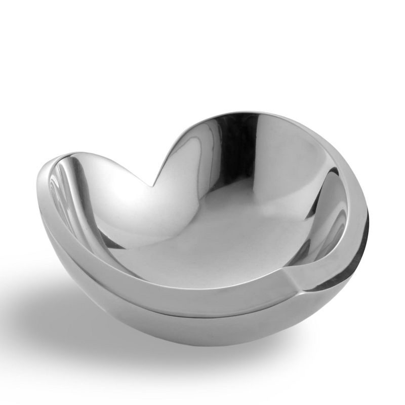 Nambé Love Heart Bowl 8.5 Inch Elegant Alloy Decorative Dish