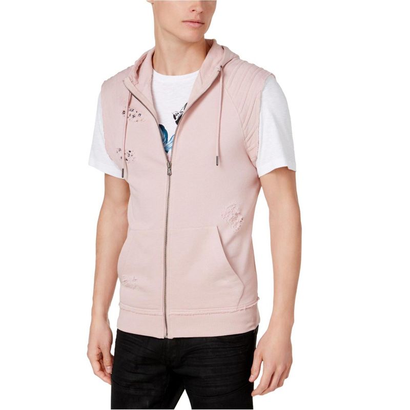 I.N.C International Concepts Mens Deconstructed Sweater Vest, palemauve, XX-Large