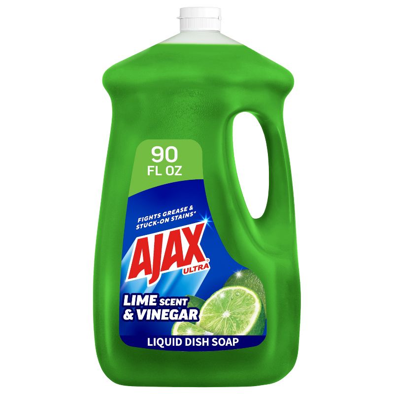 Ajax Ultra Liquid Dish Soap - Vinegar and Lime - 90 fl oz