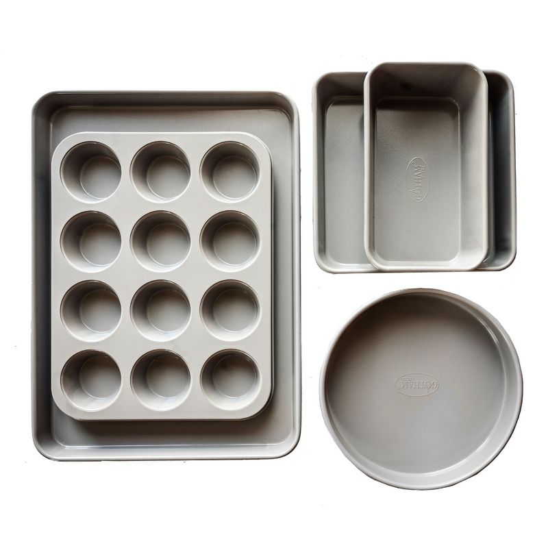 Gotham Steel Grey 5 Piece Nonstick Bakeware Set