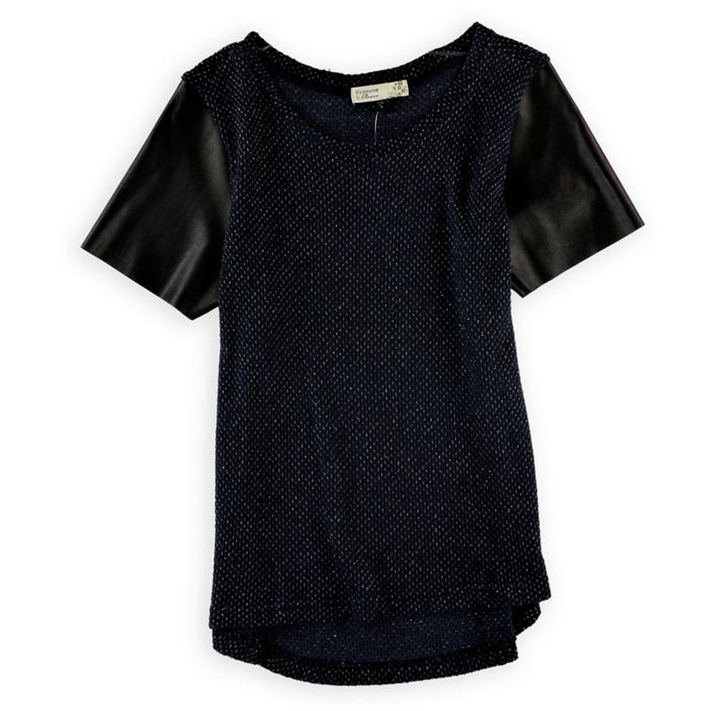 Sanctuary Clothing Mens The Art Director Knit Sweater, navy, Small