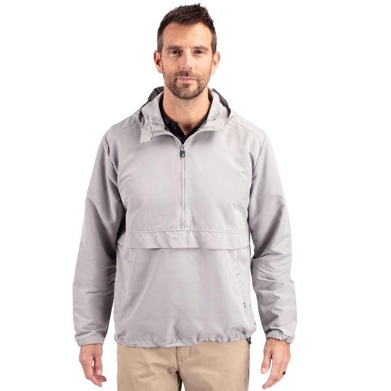 Cutter & Buck Charter Eco Recycled Mens Anorak Jacket - Polished - XXL