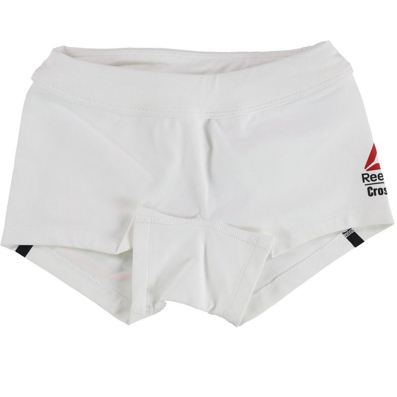 Reebok Womens RC Chase Athletic Workout Shorts, whiteblack, Small