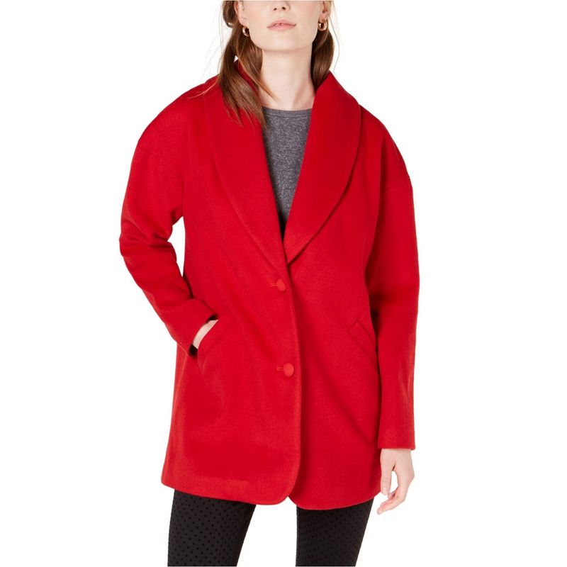 maison Jules Womens Shawl Jacket, red, Medium