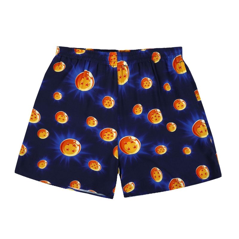 Dragon Ball Super: Super Hero Dragon Balls All-Over Print Blue Shorts-XL