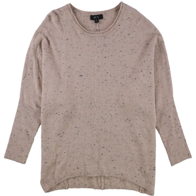 BCX Womens Crew Neck Pullover Sweater, rose, X-Large