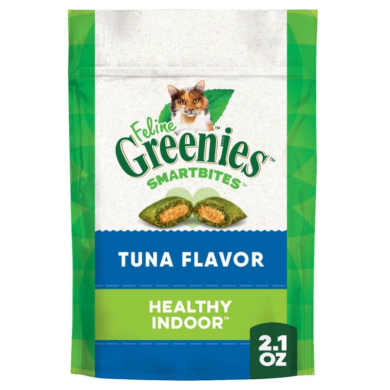 Greenies Smartbites Healthy Tuna Flavor Indoor Cat Treats - 2.1oz