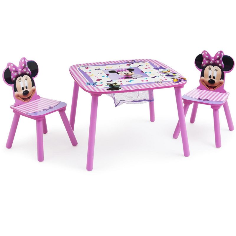 Delta Children Minnie Mouse Table and Chair Sets with Storage