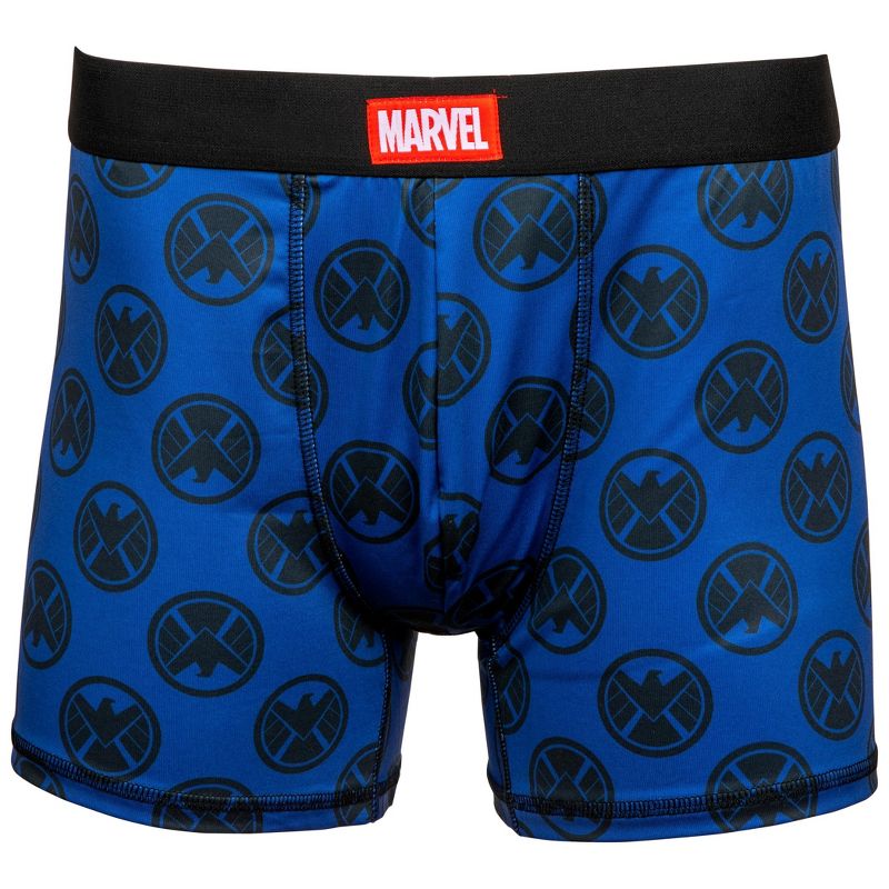 Mens Agents of S.H.I.E.L.D. Symbol Underwear Boxer Briefs - Small (28-30)