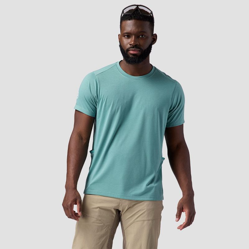 Backcountry, Slickrock Drirelease Tech T-Shirt - Men's, Oil Blue, S