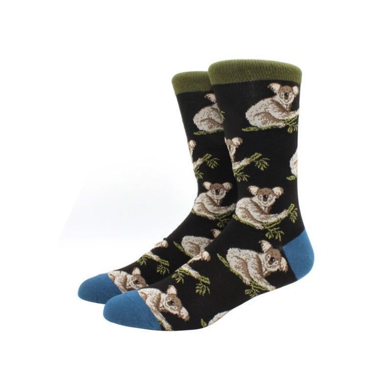 Koala Socks (Men's Sizes, Adult Large) from the Sock Panda
