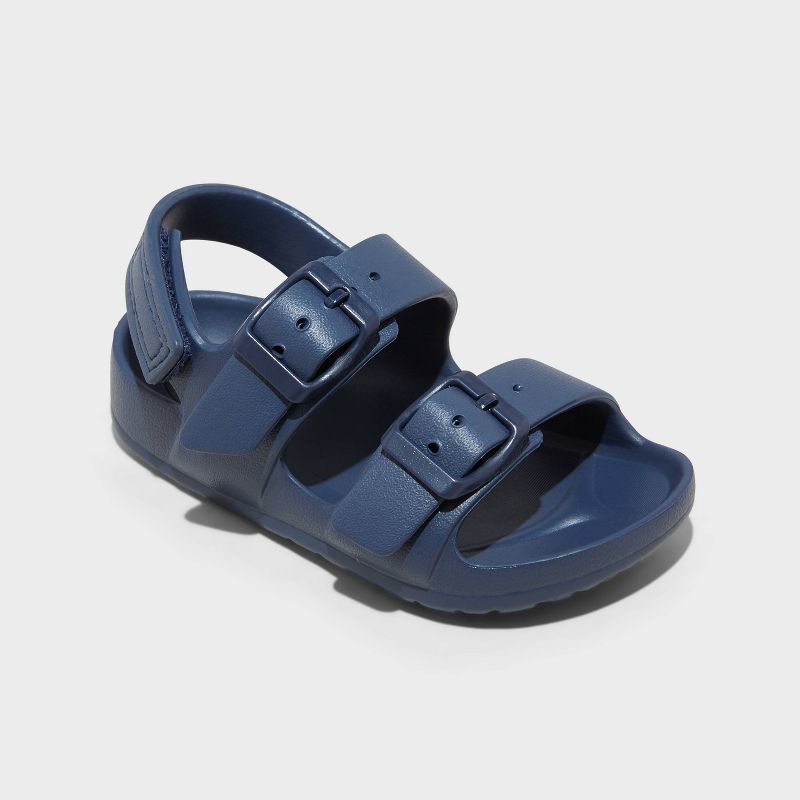 Toddler Ade Footbed Sandals - Cat & Jack™ Navy Blue 8T