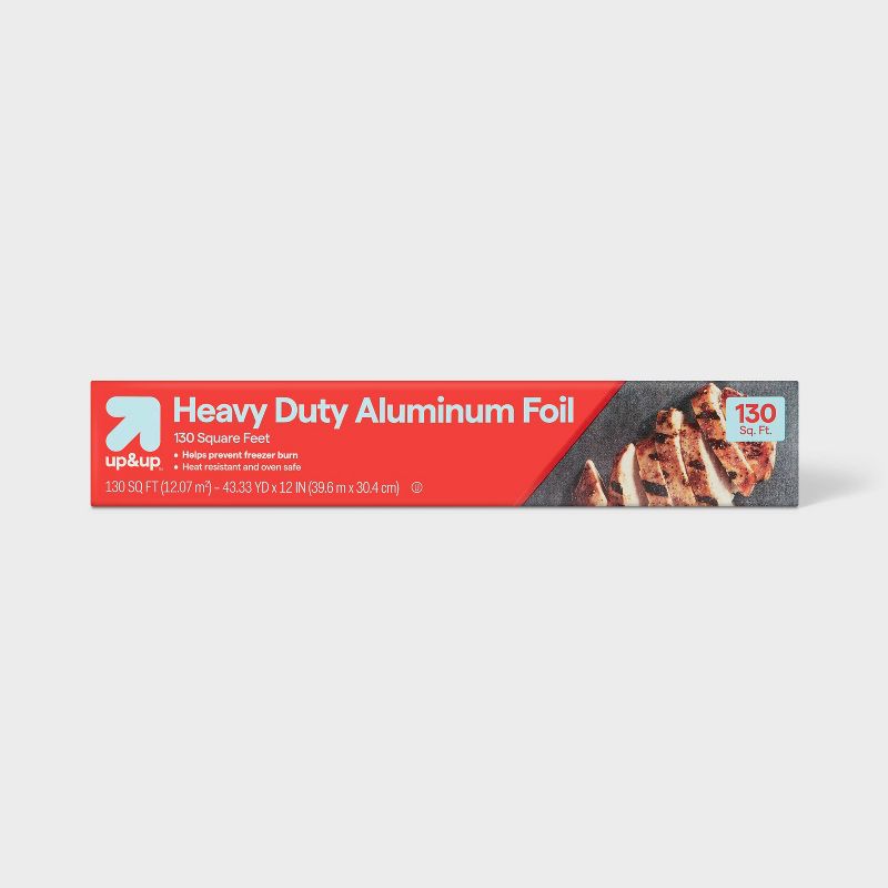 Heavy Duty Aluminum Foil - 130 sq ft - up&up™