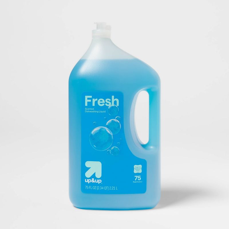 Liquid Dishwashing Soap - Fresh - 75 fl oz - up&up™
