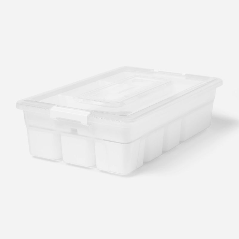 5.6L Sort It Storage Container with 9 Shallow Cups - Brightroom™