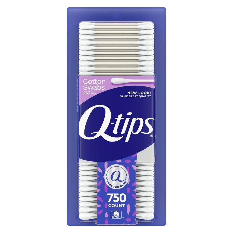 Q-Tips Cotton Swabs - 750ct