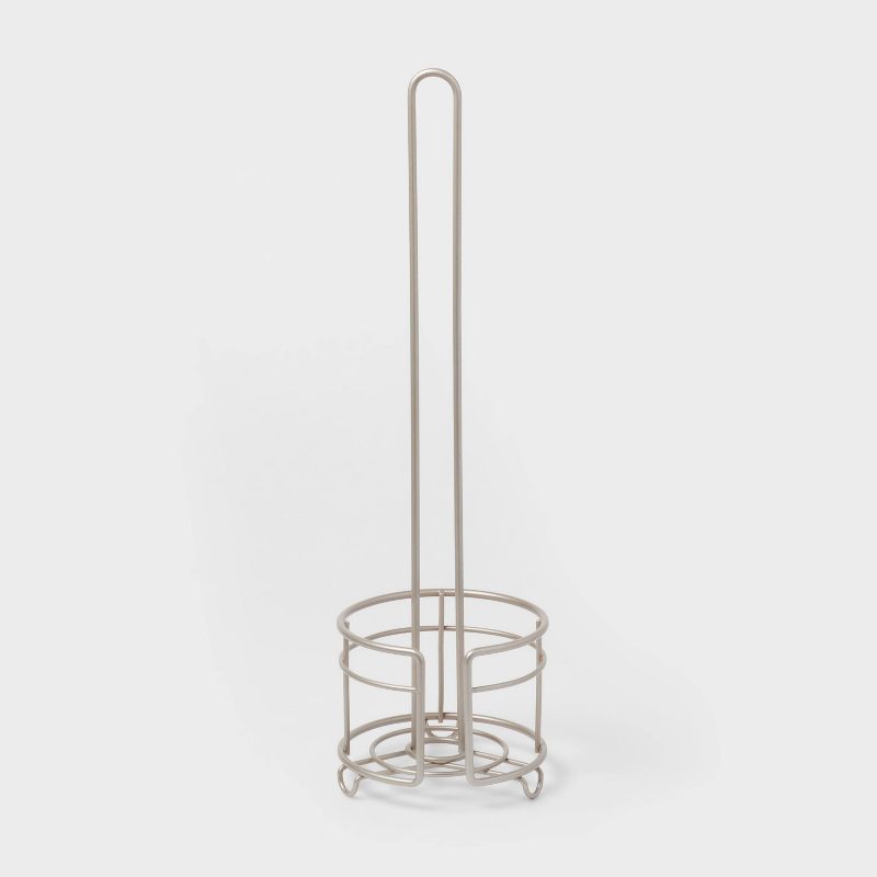 3 Roll Freestanding Toilet Tissue Holder Silver - Threshold™