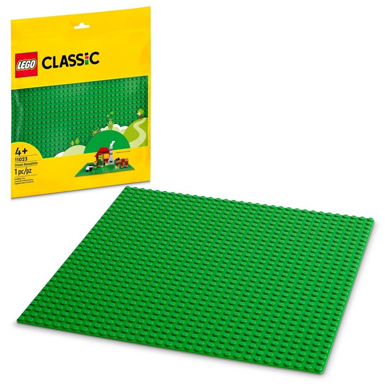 LEGO Classic Green Baseplate 11023 Building Kit