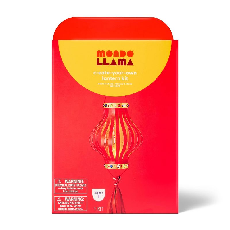 Lunar New Year Craft Embellished Lantern Activity Kit - Mondo Llama™