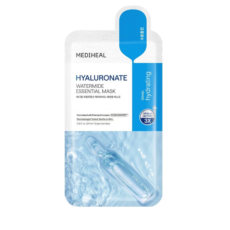 MEDIHEAL Essential Mask - Hyaluronate Watermide - 0.81 fl oz