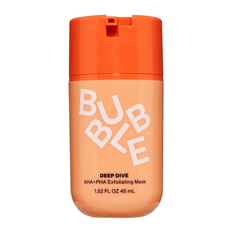 Bubble Skincare Deep Dive AHA + PHA Exfoliating Face Mask - 1.52 fl oz