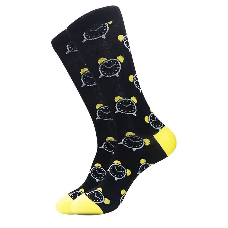 Timer Clock Socks from the Sock Panda (Men's Sizes, Adult Large)