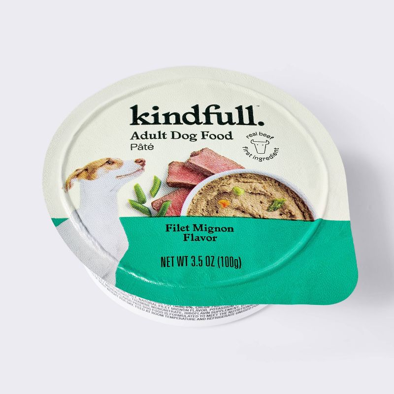 Filet Mignon Flavor Paté Wet Dog Food - Kindfull™ 3.5oz