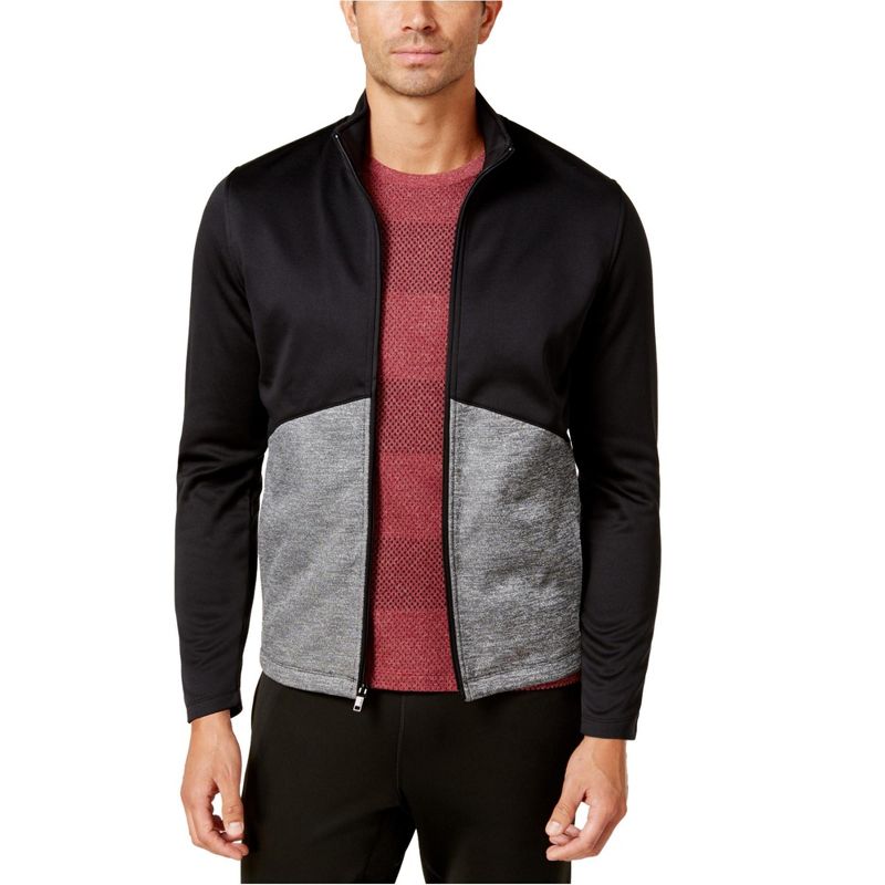 Jaywalker Mens Colorblocked Jacket, deepblack, Large