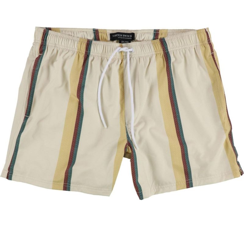 Cotton On Mens Stretch Swim Bottom Trunks, yellow, XX-Large