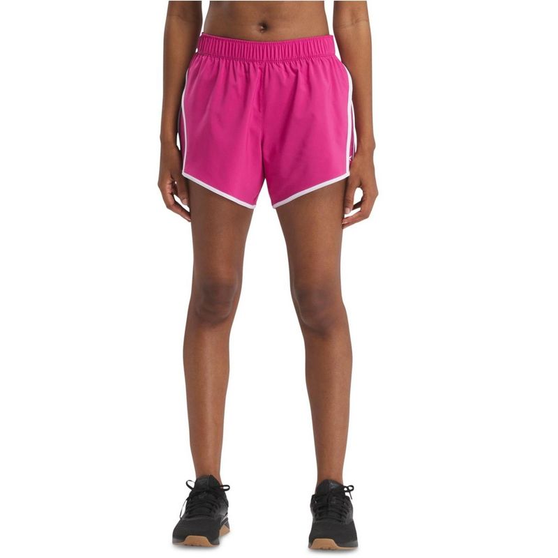 Reebok Womens Identity Athletic Workout Shorts, brghtpink, X-Small