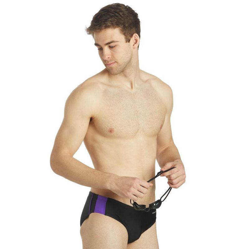Sporti Piped Splice Brief Swimsuit (22-40)