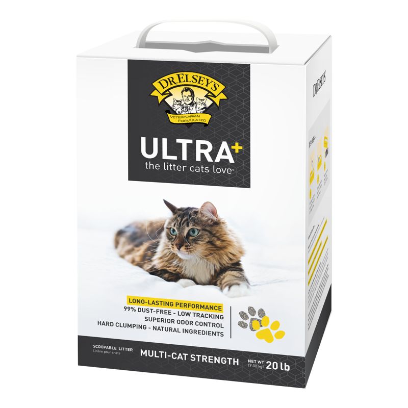 Dr. Elsey's Ultra+ Cat Litter - 20lbs