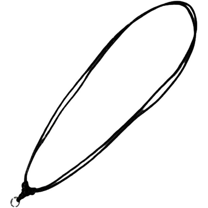 SmallRig Adjustable Black Rope Necklaces 5 Piece Set 18-30 Inch Boho Jewelry