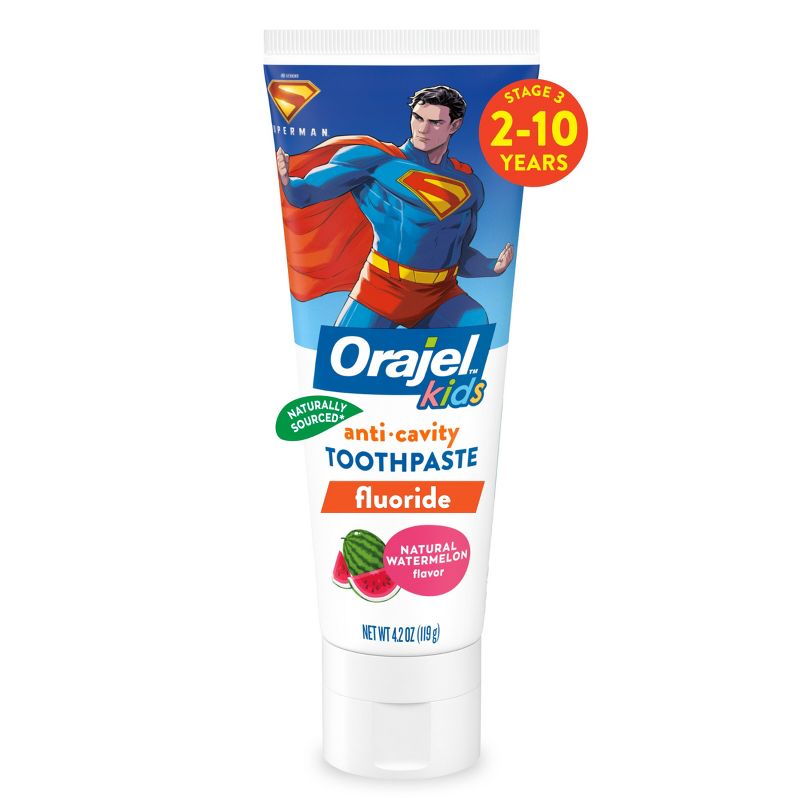 Orajel Kids' Superman Toothpaste - Watermelon - 4.2oz