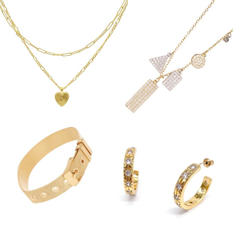 Adornia Gold 4-PIECE Mixed HOLIDAY Set