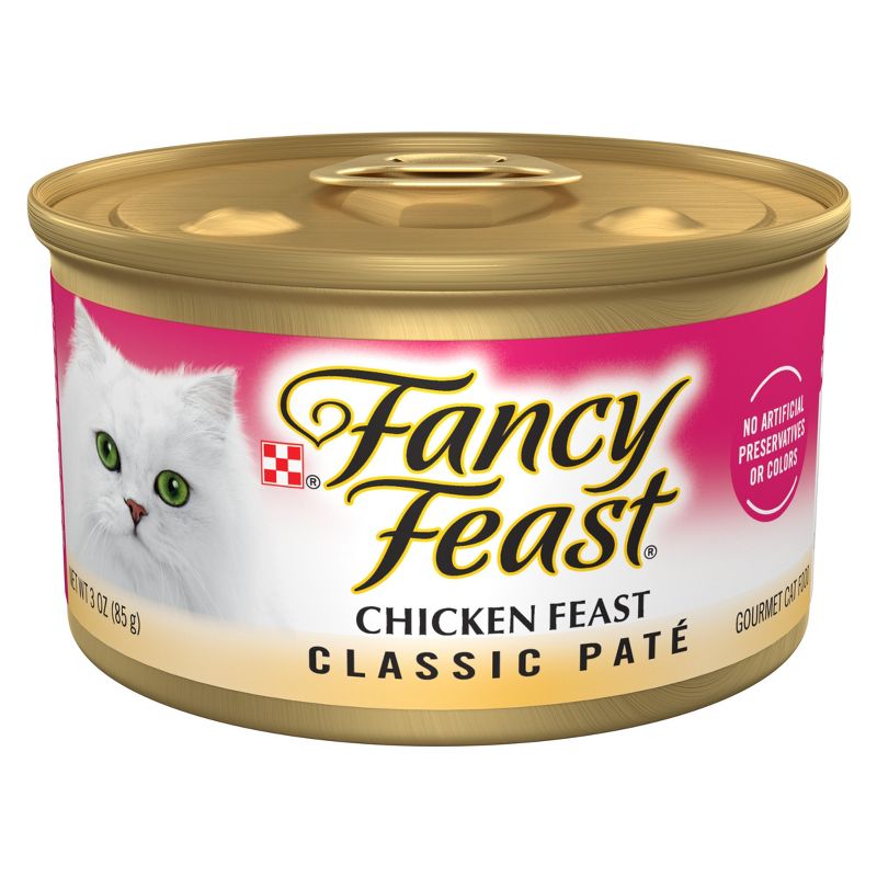 Purina Fancy Feast Classic Paté Gourmet Wet Cat Food Chicken Feast - 3oz