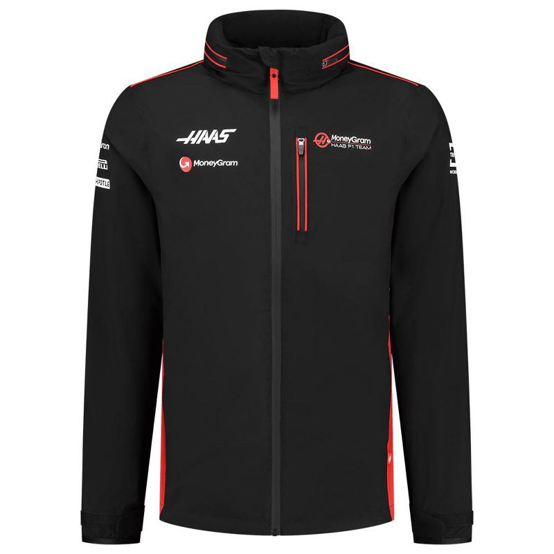 Haas Racing F1 2023 Men's Team Lightweight Rain Jacket (M)