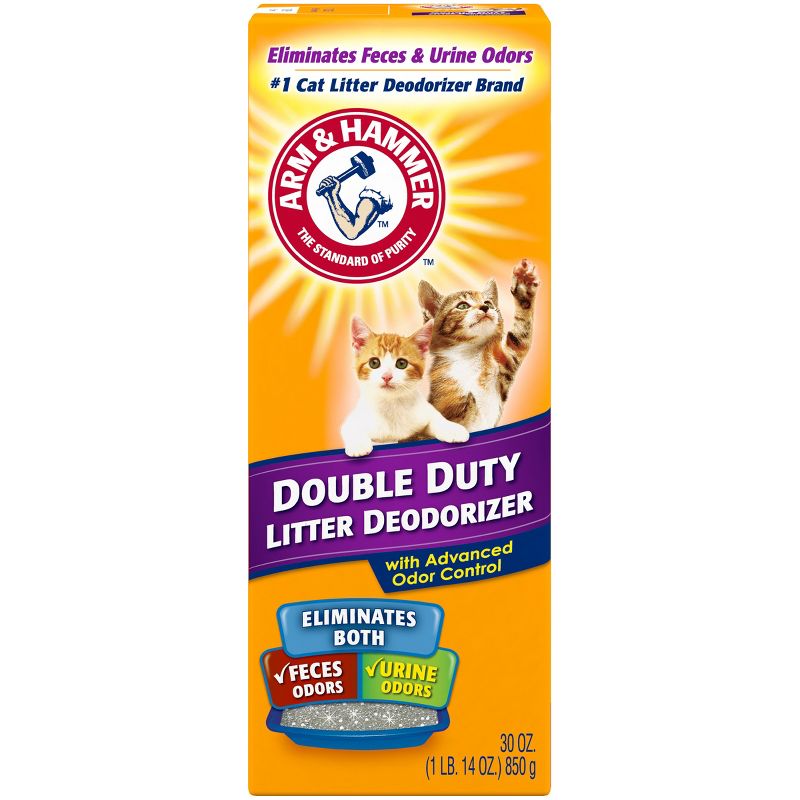 Arm & Hammer Odor Control Cat Litter Deodorizer Double Duty - 30oz